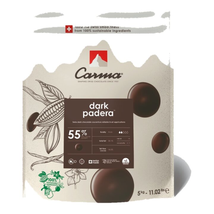 PADERA 55% Dunkle Couverture 10kg