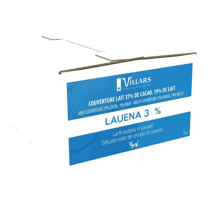 LAUENA 37% Couverture Lait Suisse 5kg