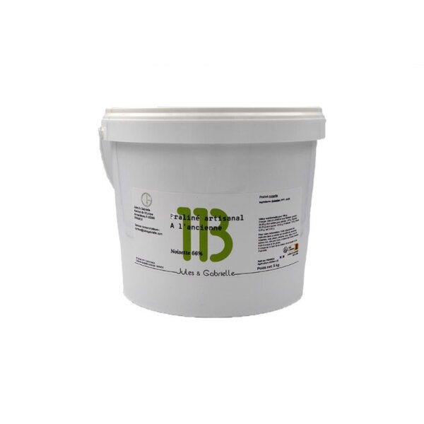 Praliné Noisette 66% Croquant 5kg