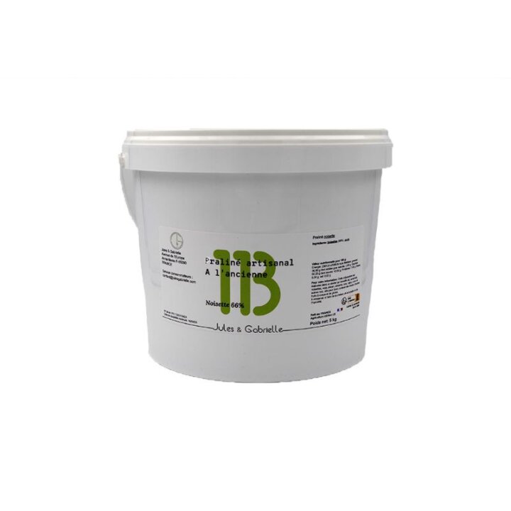 Praliné Noisette 66% Croquant 5kg