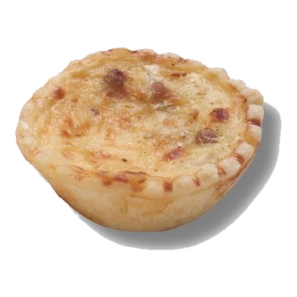 Mini quiche Lorraine 48g  (Ø 6cm)