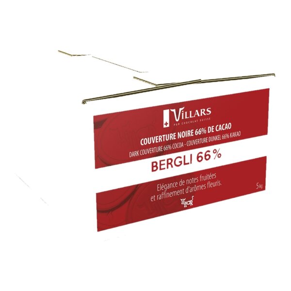 BERGLI 66% Couverture Noire St Domingue 5kg