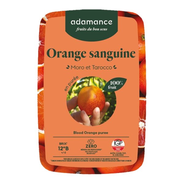 Purée d'Orange Sanguine 1kg