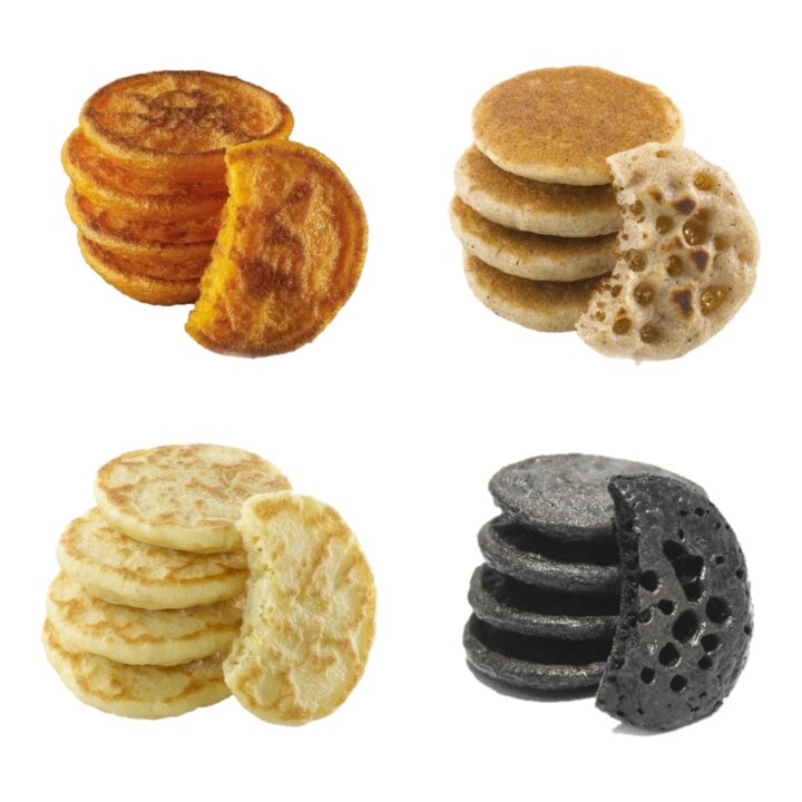 Assortiment mini Blinis 5g (Ø4.5cm)