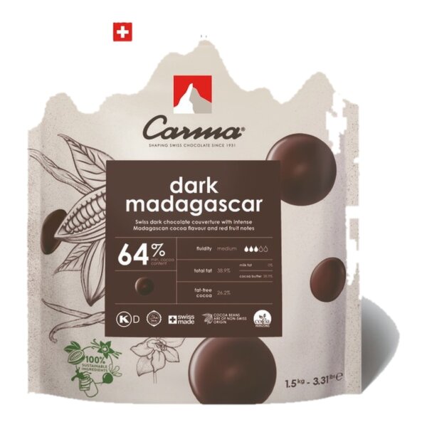 MADAGASCAR 64% couverture noire 7.5kg