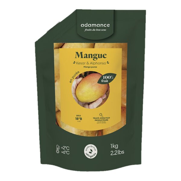 Purée de Mangue réfrigérée 1kg