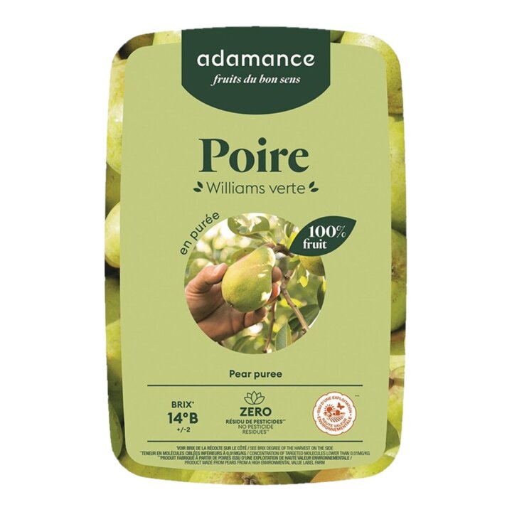 Purée de Poire Williams 1kg