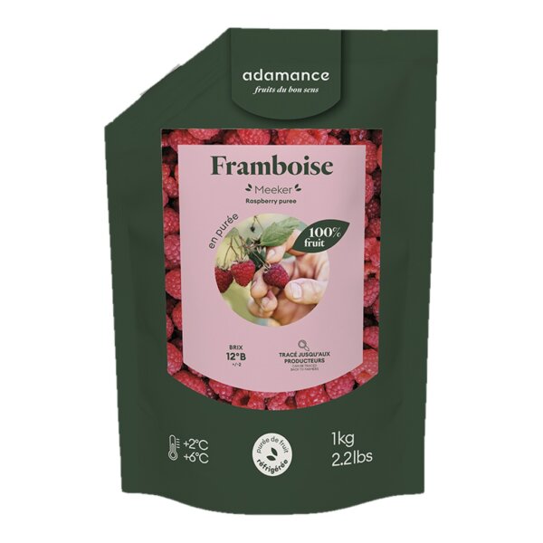 Purée de Framboise réfrigérée 1kg