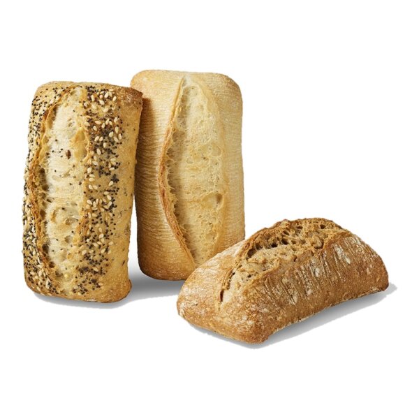 Assortiment pains rectangle 55g