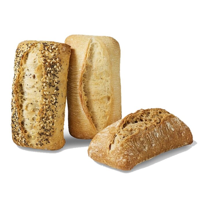 Assortiment pains rectangle 55g