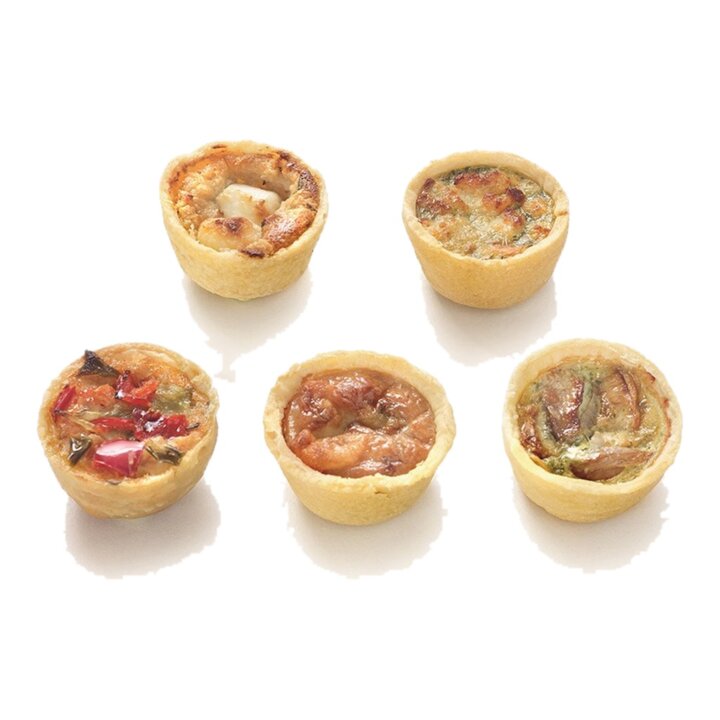 Mini quiches - 5 saveurs 18g